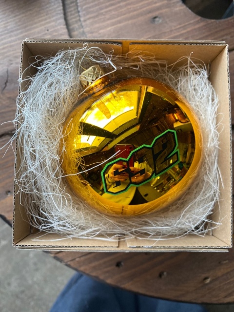 BOMBKA DUZERS ZŁOTA 10CM LIMITOWANA!!!