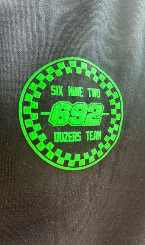 Bluza Bawełniana Czarna Duzers 692 Bluza Bawełniana Czarna Duzers 692