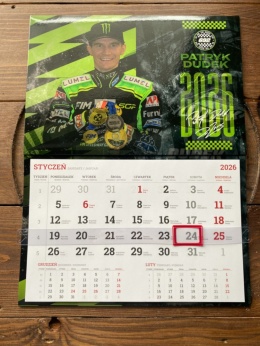 Kalendarz ścienny 2026 Duzers